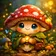 Vibrant colored cartoon fox with a friendly expression, suitable as a profile avatar.